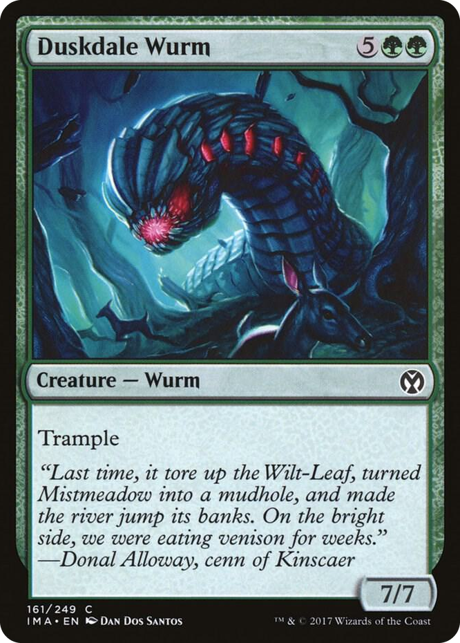 0161 Duskdale Wurm C Iconic Masters