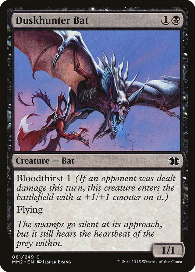 0081 Duskhunter Bat C Modern Masters 2015