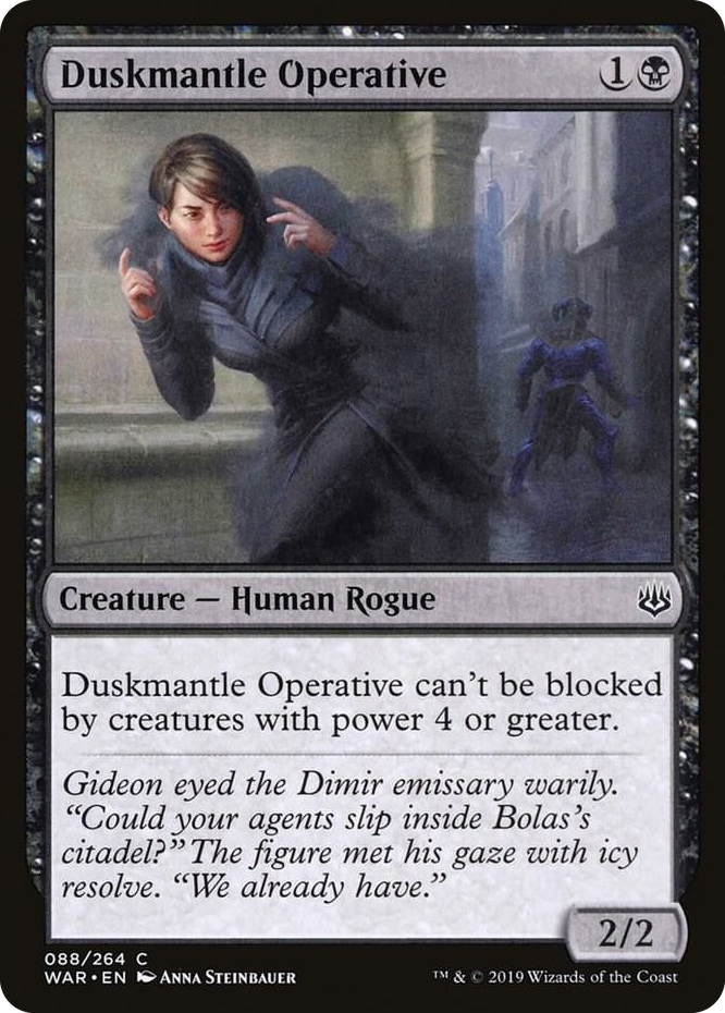 0088 Duskmantle Operative C War of the Spark