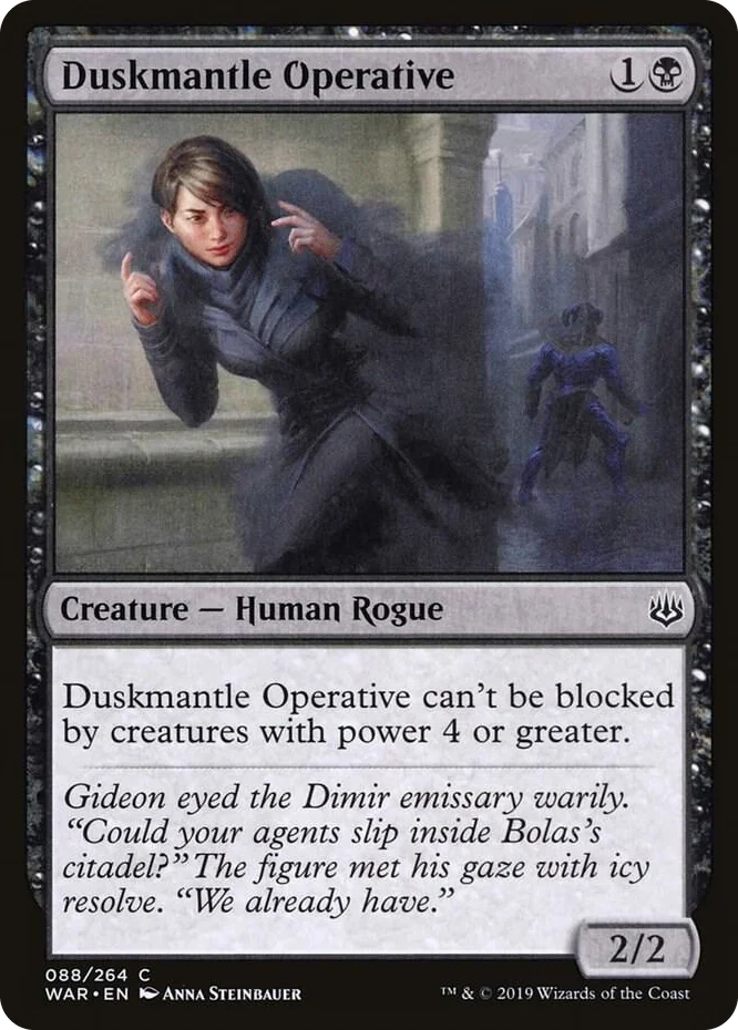 0088 Duskmantle Operative C War of the Spark