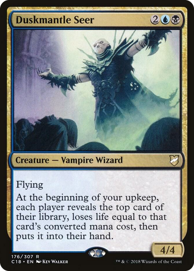 0176 Duskmantle Seer R Commander 2018