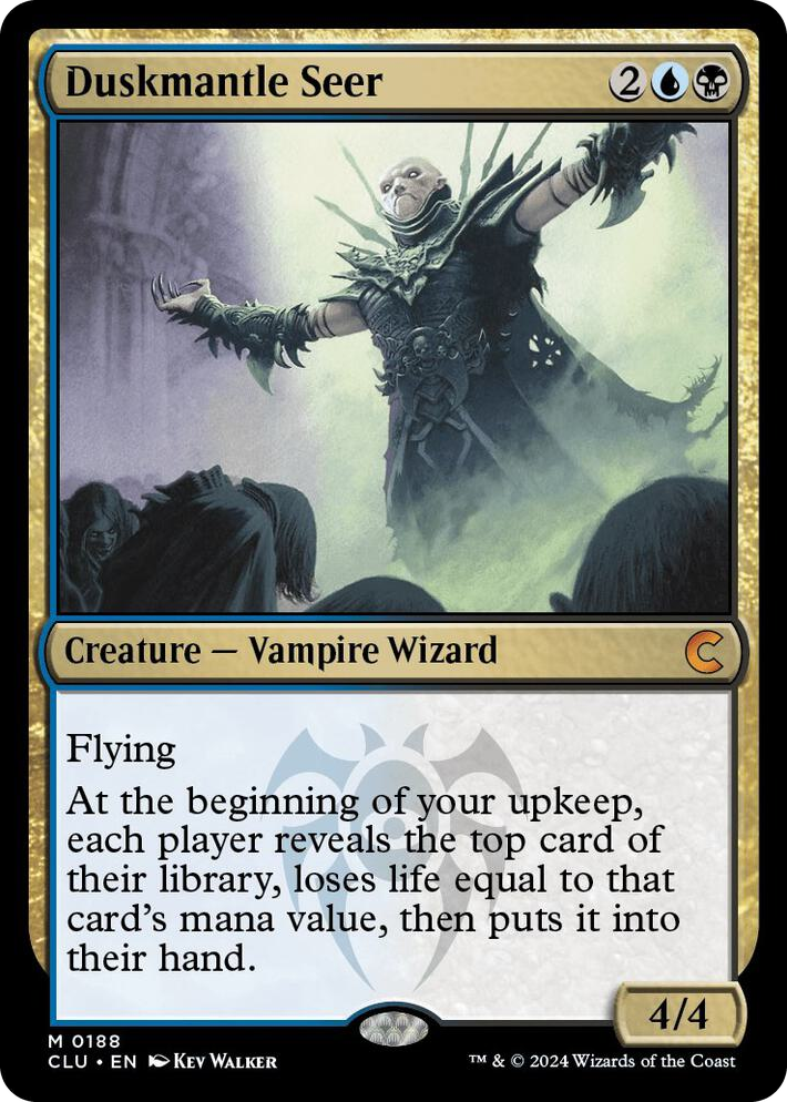 0188 Duskmantle Seer M Ravnica: Clue Edition