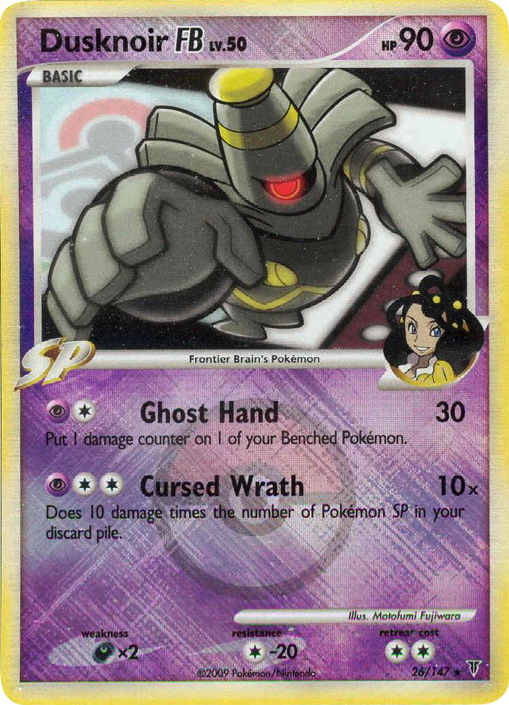 0026 Dusknoir FB - 26/147 (League Promo) Promo League & Championship Cards