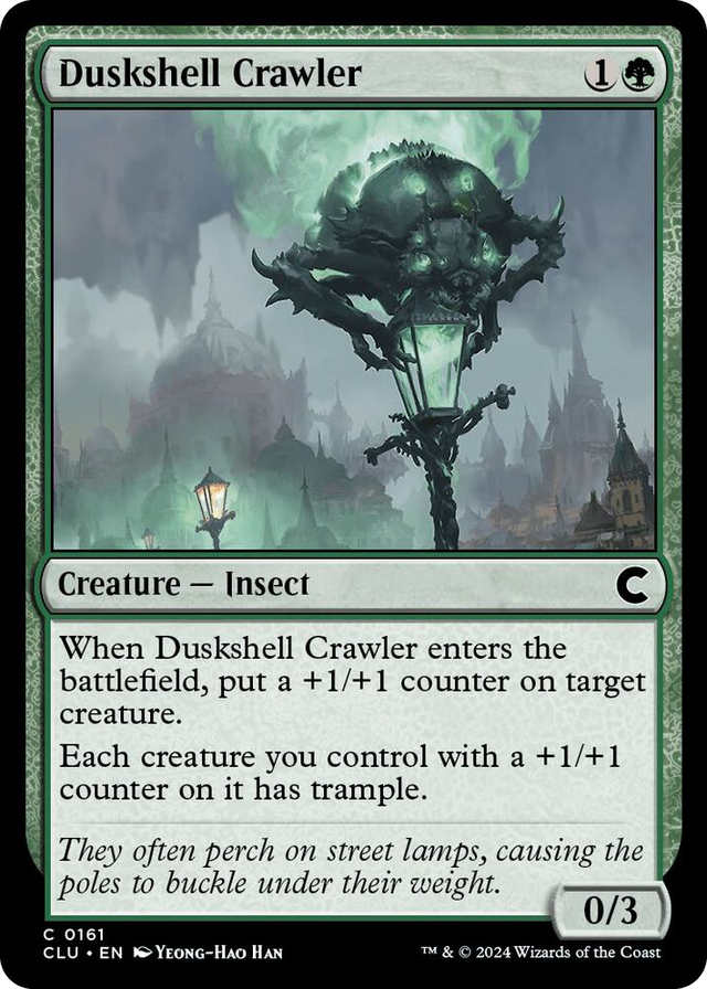 0161 Duskshell Crawler C Ravnica: Clue Edition