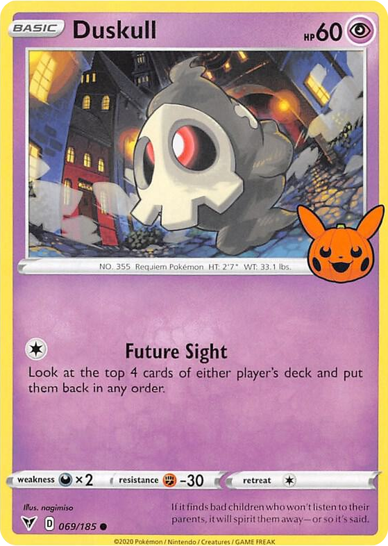 0069 Duskull Common Trick or Trade BOOster Bundle 2023