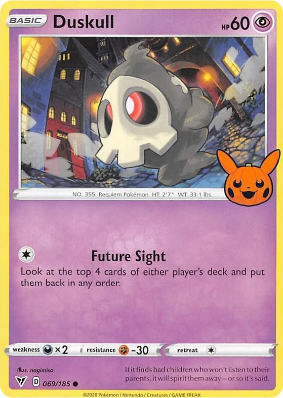 0069 Duskull Common Trick or Trade BOOster Bundle 2023
