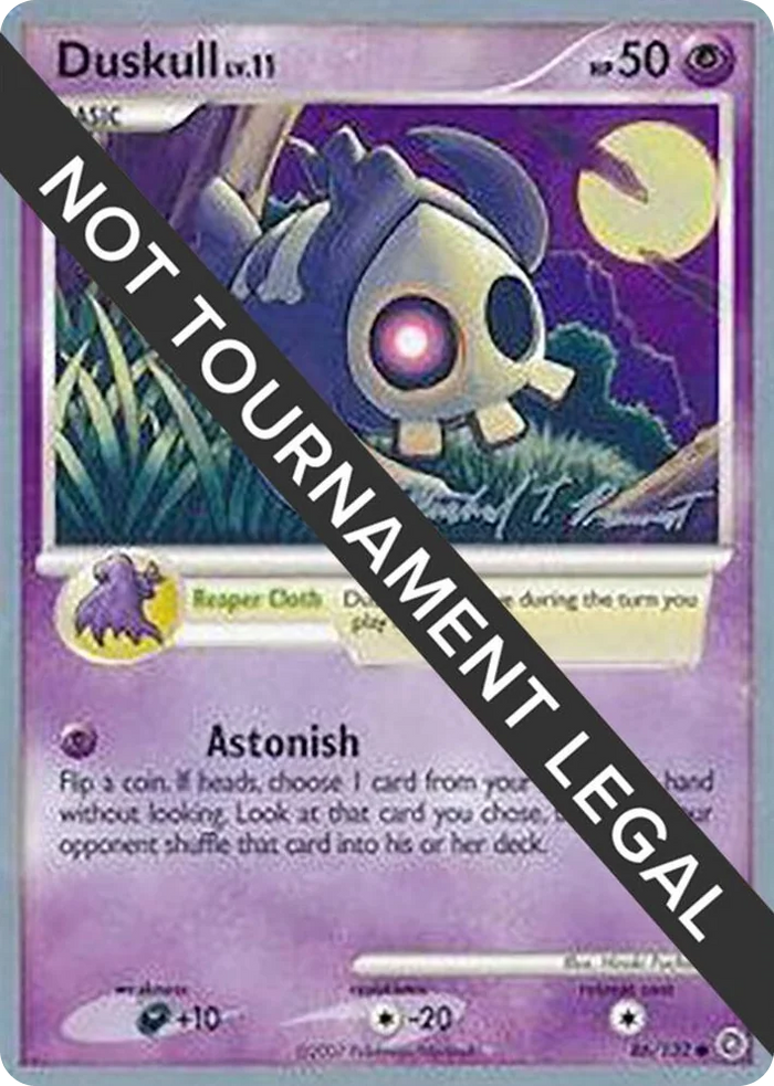 0086 Duskull - 2010 (Michael Pramawat) Common World Championship Decks