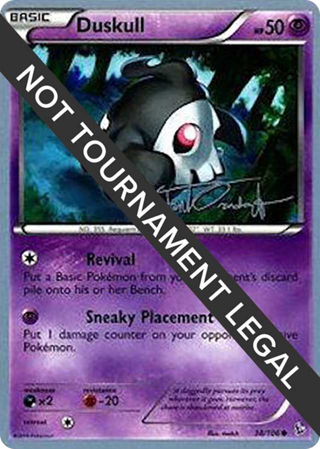 0038 Duskull - 2014 (Trent Orndorff) Common World Championship Decks