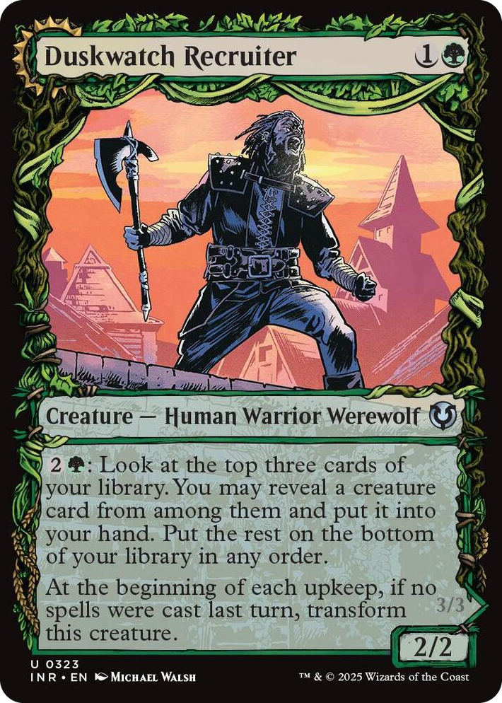 0323 Duskwatch Recruiter (Showcase) U Innistrad Remastered