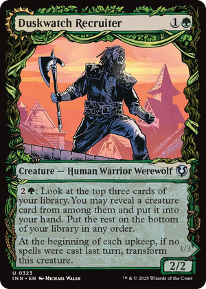 0323 Duskwatch Recruiter (Showcase) U Innistrad Remastered