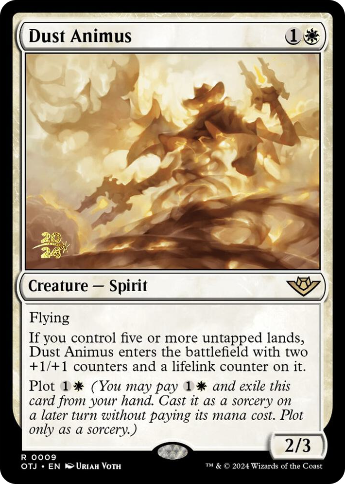 0009 Dust Animus R Prerelease Cards
