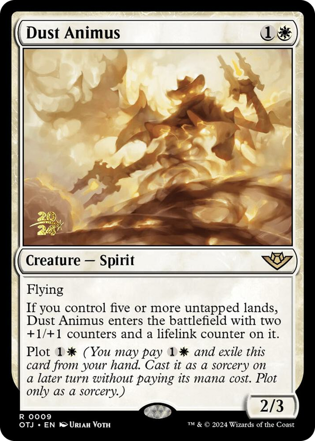 0009 Dust Animus R Prerelease Cards