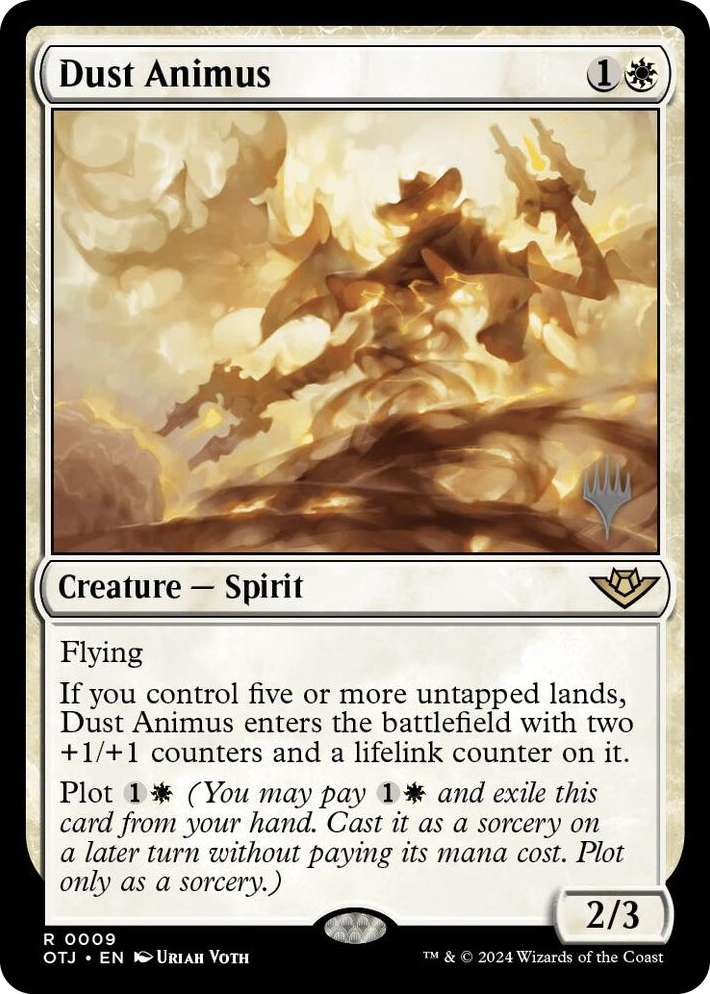 0009 Dust Animus R Promo Pack: Outlaws of Thunder Junction