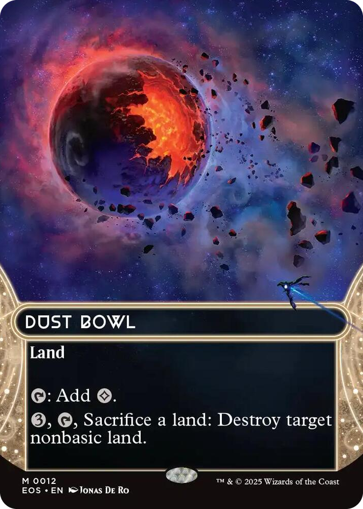0012 Dust Bowl (0012) (Borderless) M Edge of Eternities: Stellar Sights