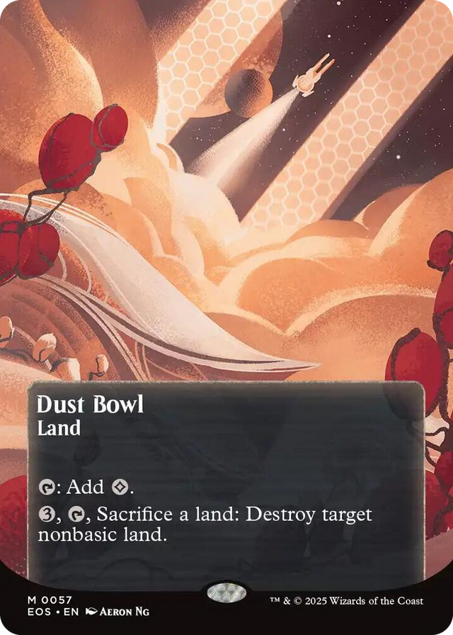 0057 Dust Bowl (0057) (Borderless) M Edge of Eternities: Stellar Sights