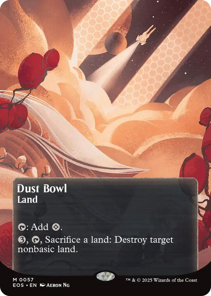 Dust Bowl (0057) (Borderless) #57 M - Edge of Eternities: Stellar Sights Pokemon card