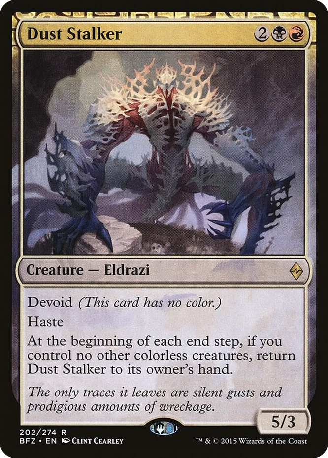 Dust Stalker #202 R - Battle for Zendikar Pokemon card