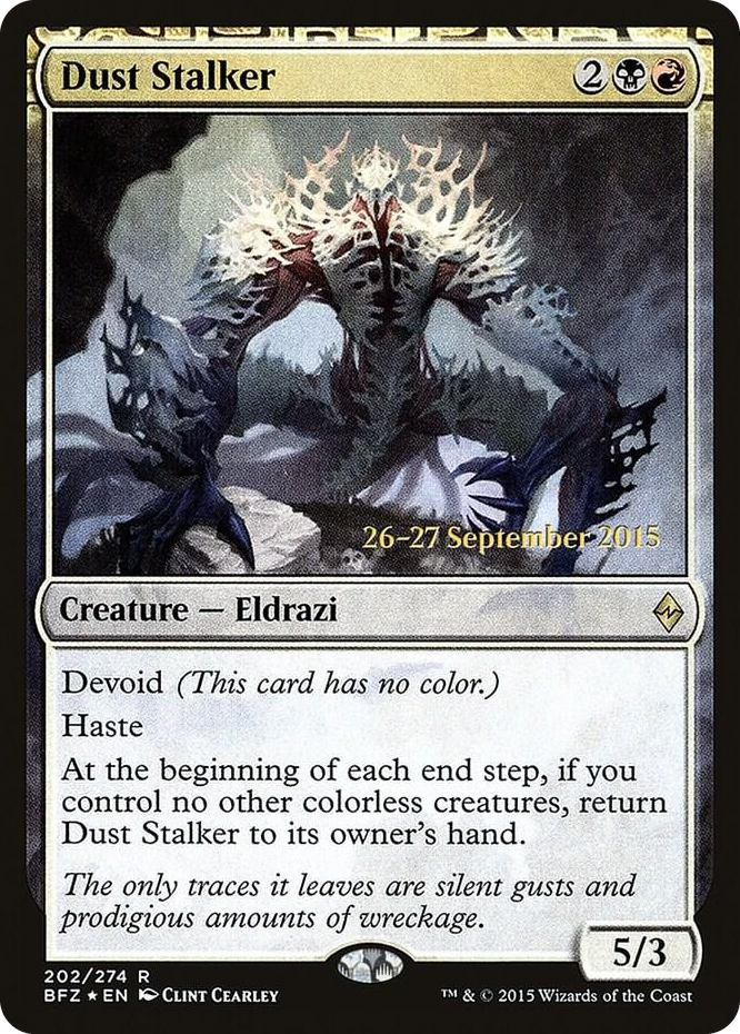 Dust Stalker #202 R - Prerelease Cards Pokemon card