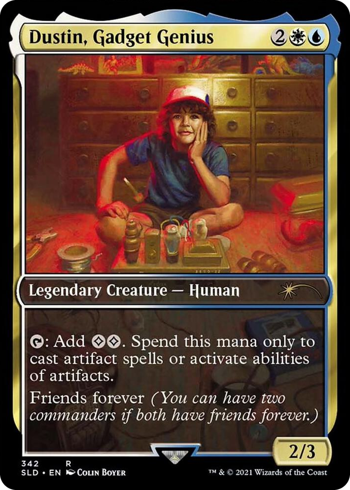 0342 Dustin, Gadget Genius R Secret Lair Drop Series