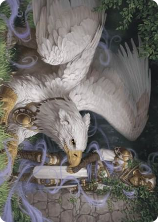 0003 Dutiful Griffin Art Card S Art Series: Wilds of Eldraine