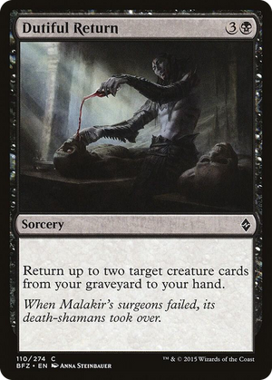 0110 Dutiful Return C Battle for Zendikar