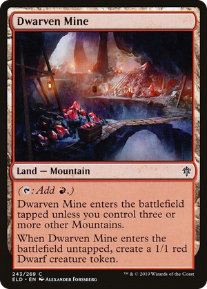 0243 Dwarven Mine C Throne of Eldraine
