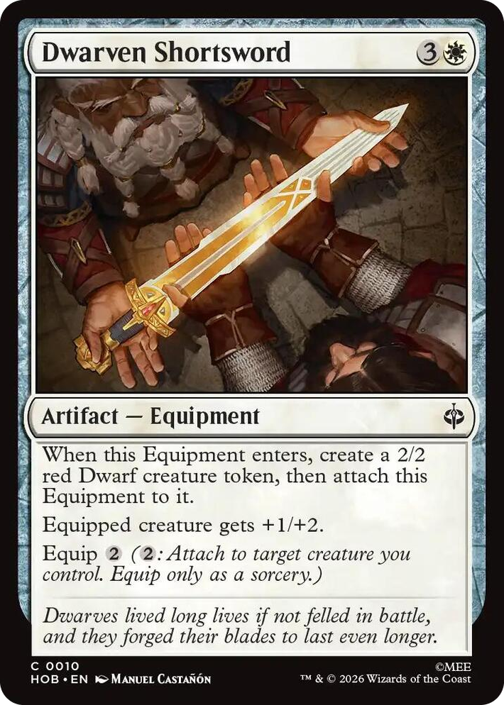 0010 Dwarven Shortsword C The Hobbit