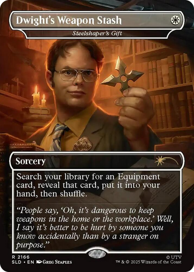 2166 Dwight's Weapon Stash - Steelshaper's Gift R Secret Lair Drop Series