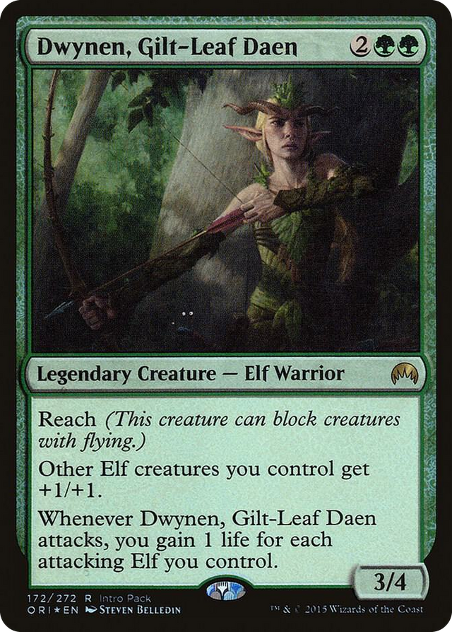 0172 Dwynen, Gilt-Leaf Daen R Unique and Miscellaneous Promos