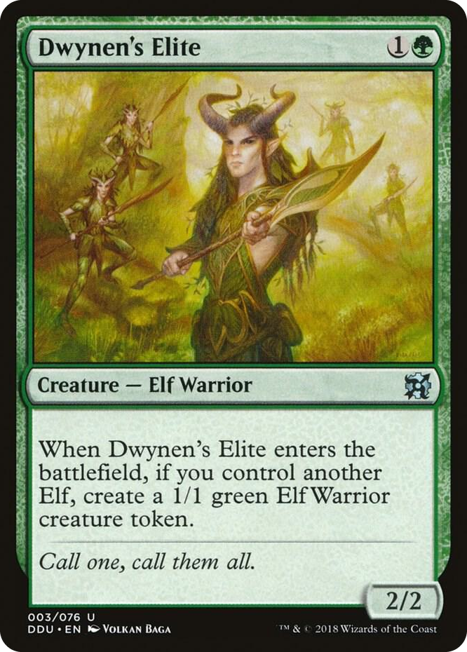 0003 Dwynen's Elite U Duel Decks: Elves vs. Inventors