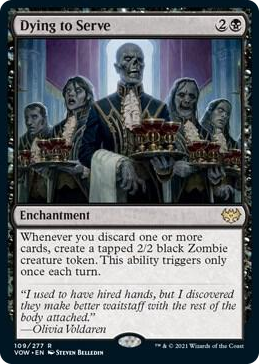 0109 Dying to Serve R Innistrad: Crimson Vow