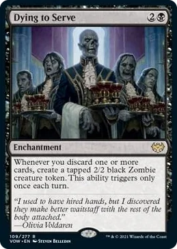 0109 Dying to Serve R Innistrad: Crimson Vow