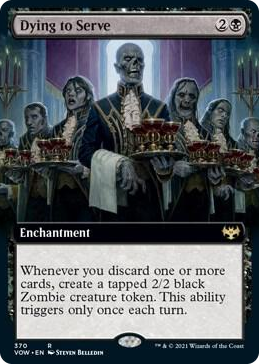0370 Dying to Serve (Extended Art) R Innistrad: Crimson Vow