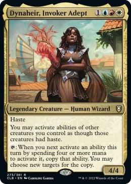 0273 Dynaheir, Invoker Adept R Commander Legends: Battle for Baldur's Gate