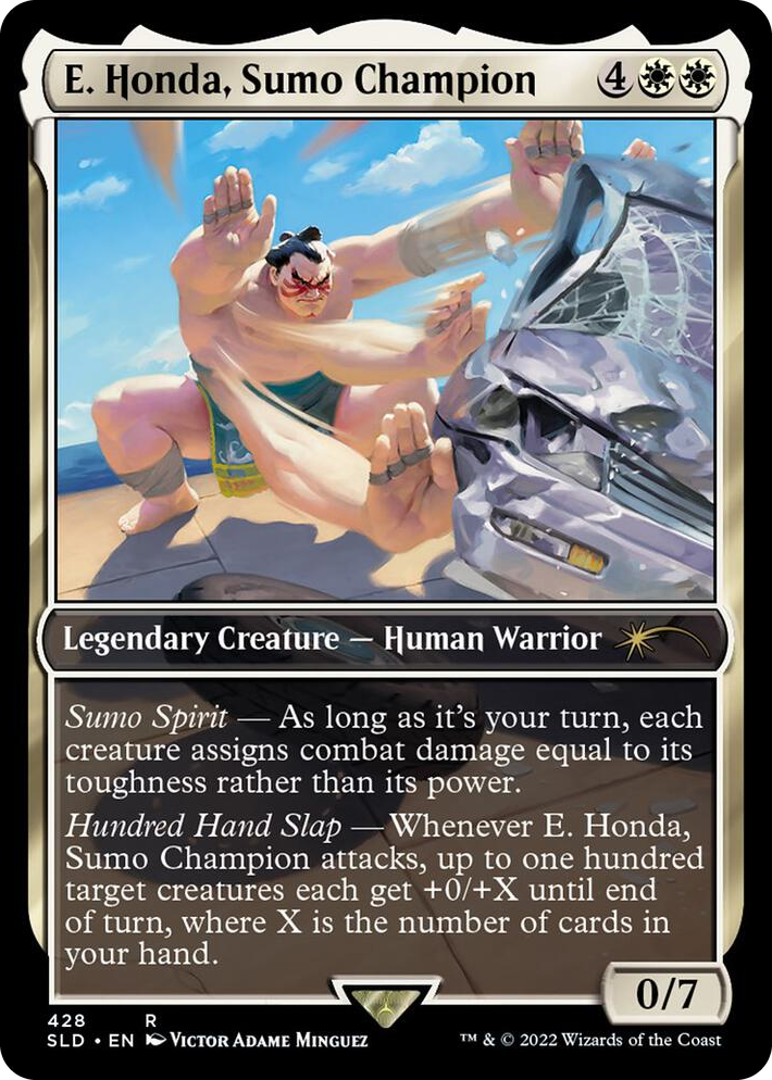 0428 E. Honda, Sumo Champion R Secret Lair Drop Series