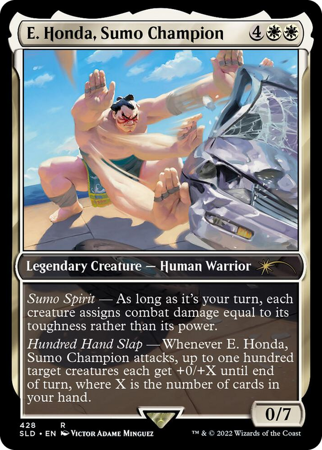 0428 E. Honda, Sumo Champion R Secret Lair Drop Series