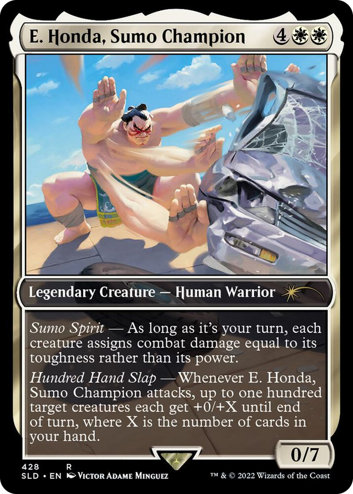 0428 E. Honda, Sumo Champion R Secret Lair Drop Series