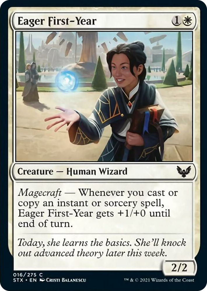 0016 Eager First-Year C Strixhaven: School of Mages