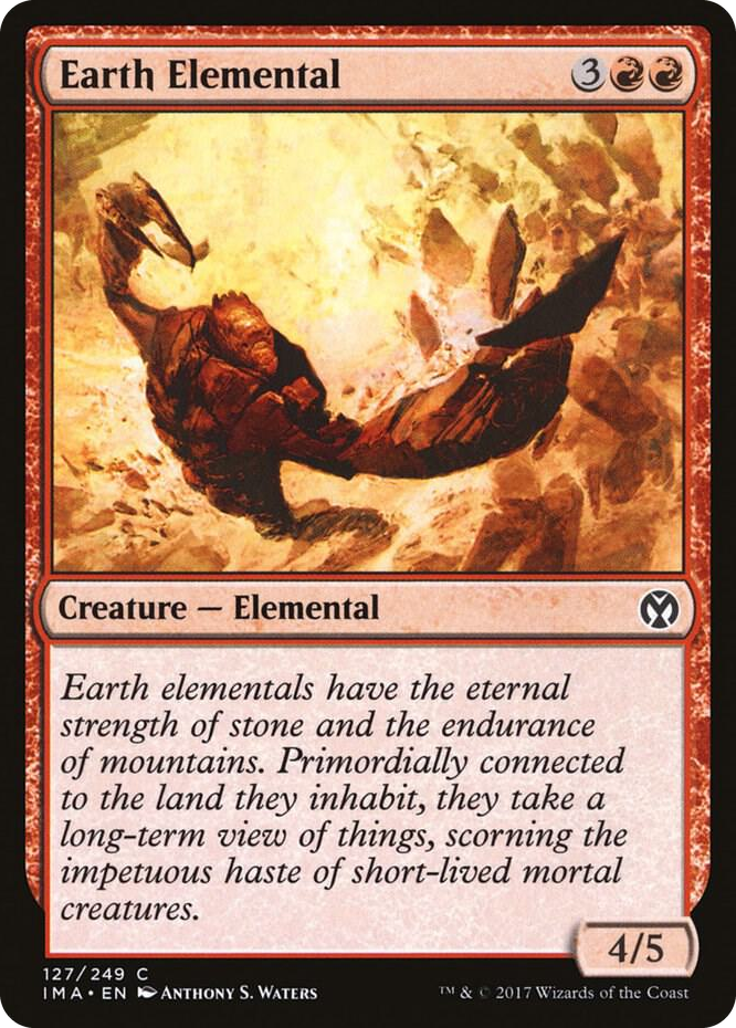 0127 Earth Elemental C Iconic Masters
