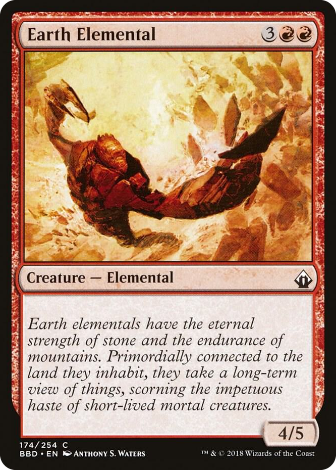 0174 Earth Elemental C Battlebond