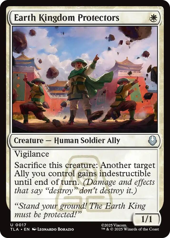 0017 Earth Kingdom Protectors U The Last Airbender