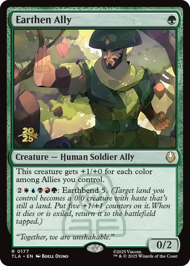 0177 Earthen Ally R Prerelease Cards