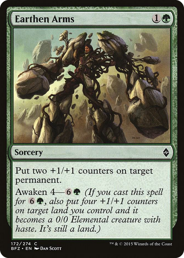 0172 Earthen Arms C Battle for Zendikar