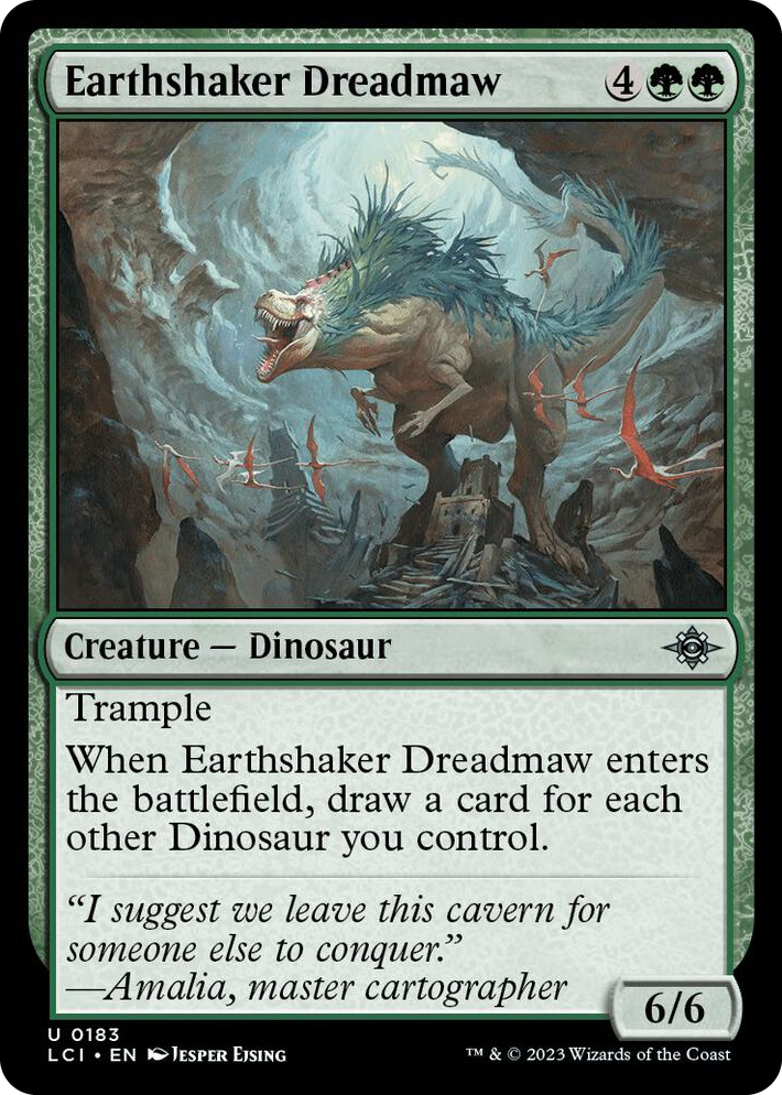 0183 Earthshaker Dreadmaw U The Lost Caverns of Ixalan
