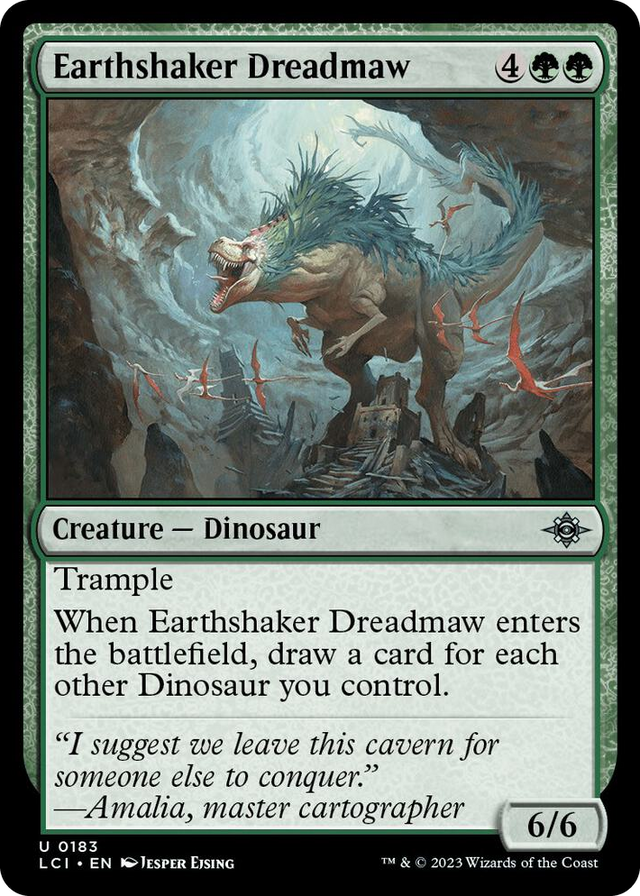 0183 Earthshaker Dreadmaw U The Lost Caverns of Ixalan