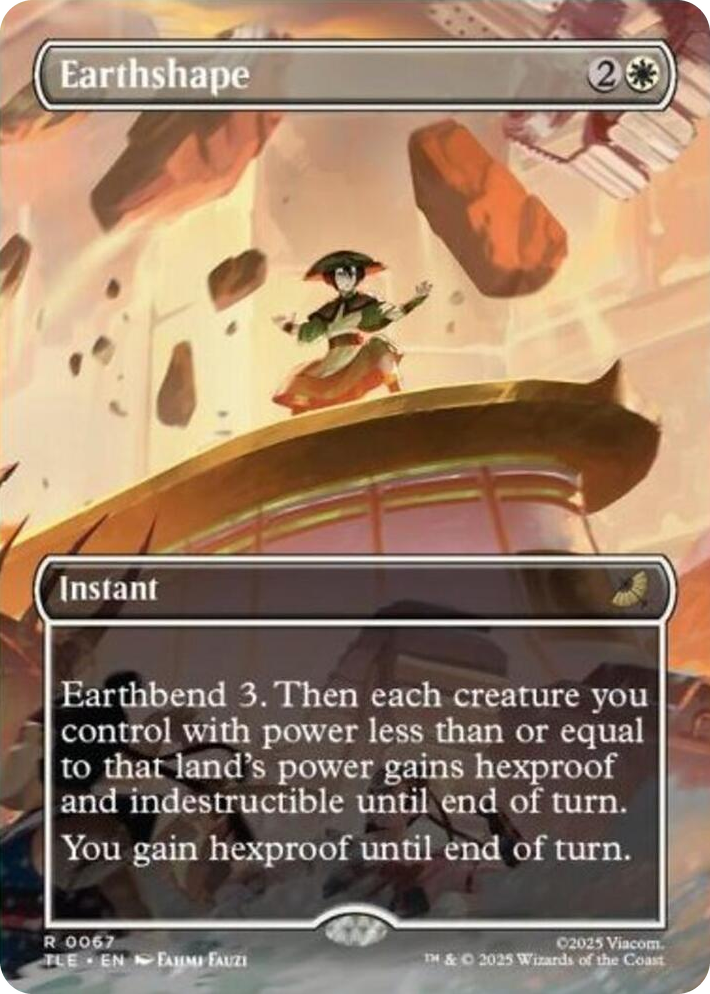 0067 Earthshape (Borderless) R The Last Airbender: Eternal-Legal