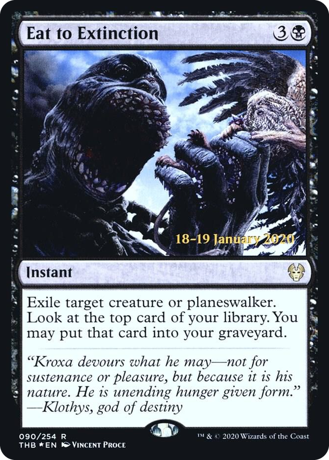 0090 Eat to Extinction R Prerelease Cards
