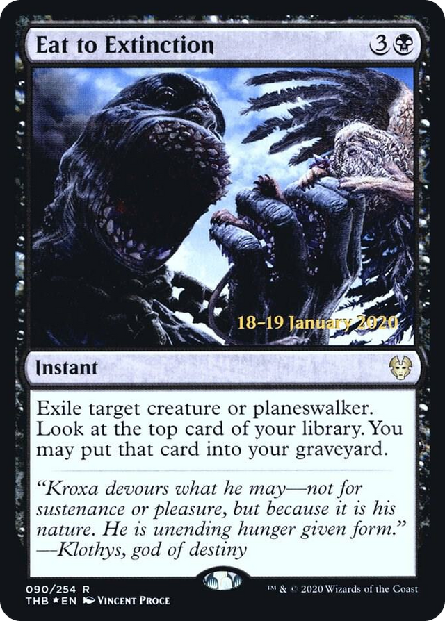 0090 Eat to Extinction R Prerelease Cards