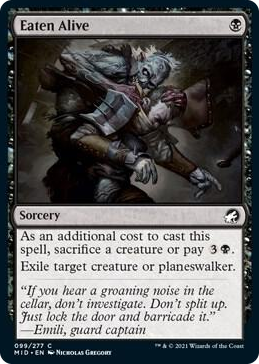 0099 Eaten Alive C Innistrad: Midnight Hunt