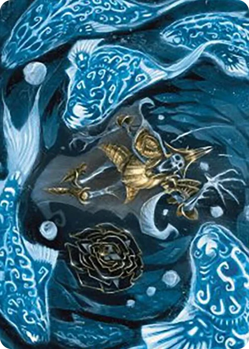 0011 Eaten by Piranhas Art Card S Art Series: The Lost Caverns of Ixalan